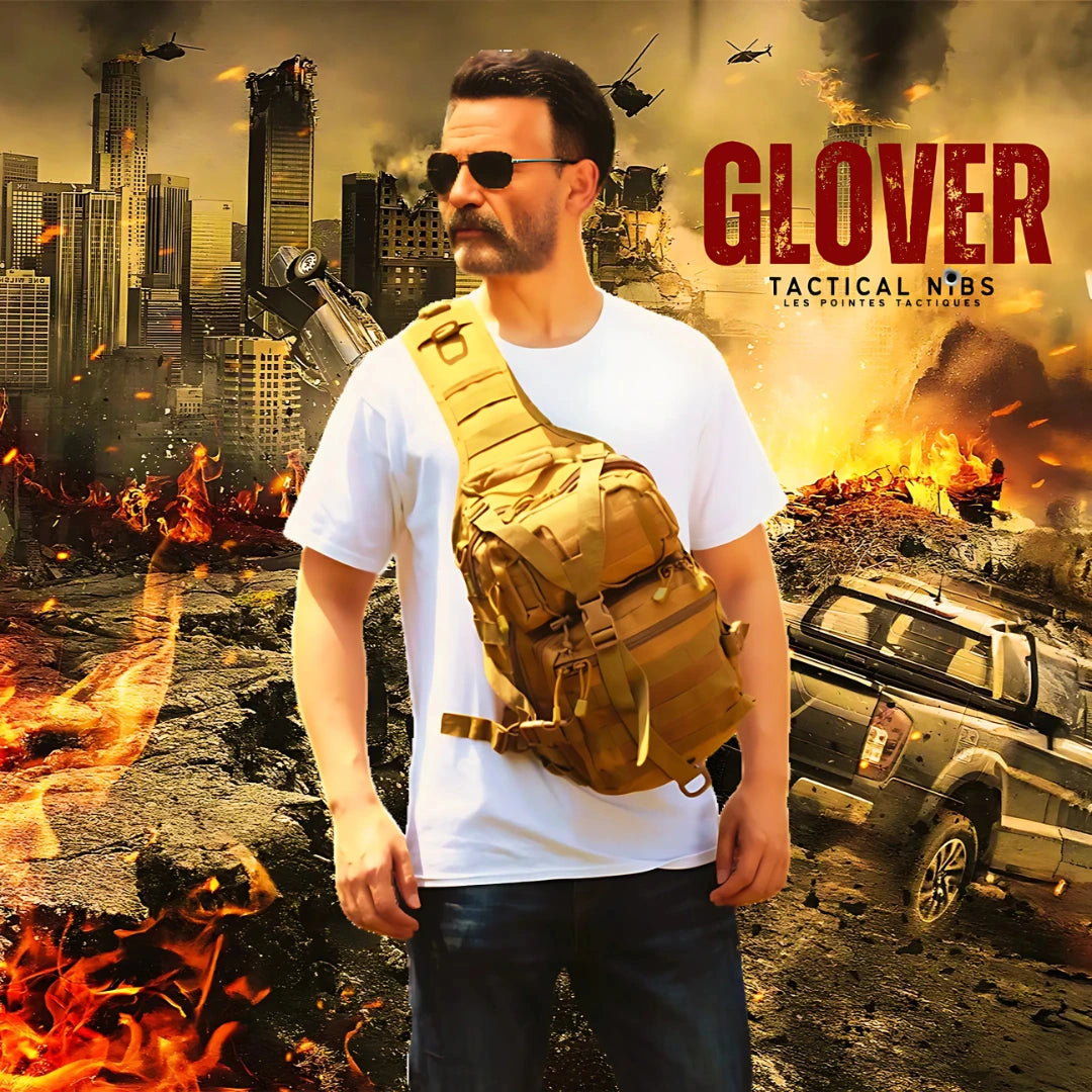Sac bandoulière tactique Molle Glover 13L