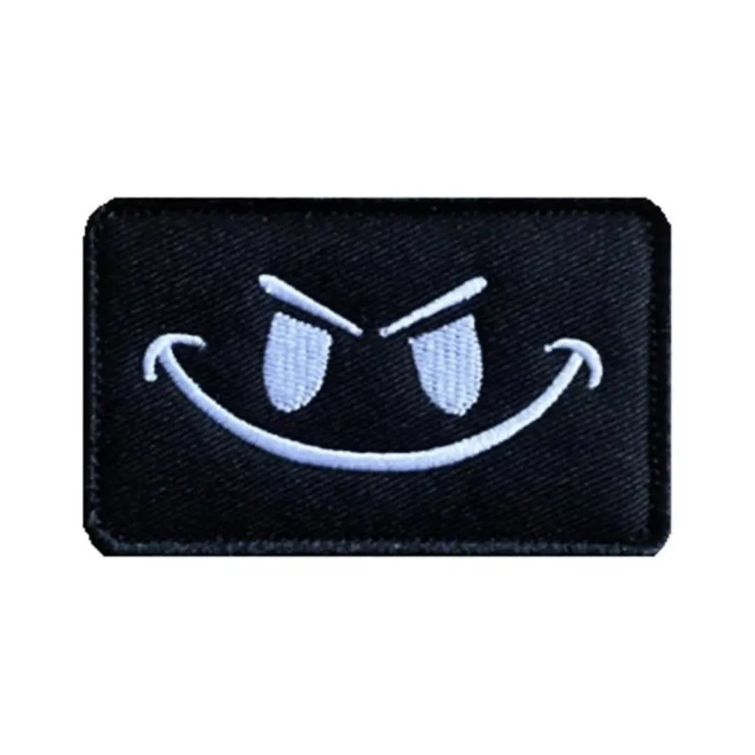 Patch velcro Smiley