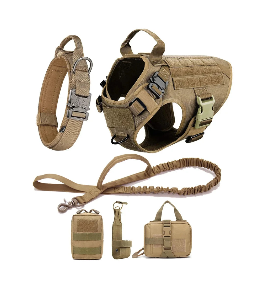 Harnais tactique Blast avec système Molle pour chien