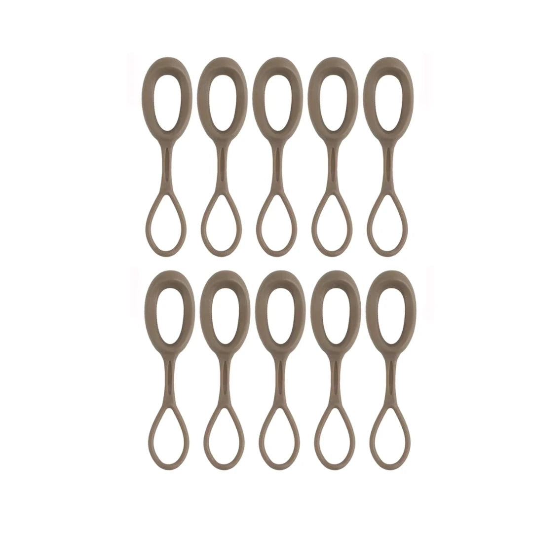Lot de 10 extensions de fermeture éclair