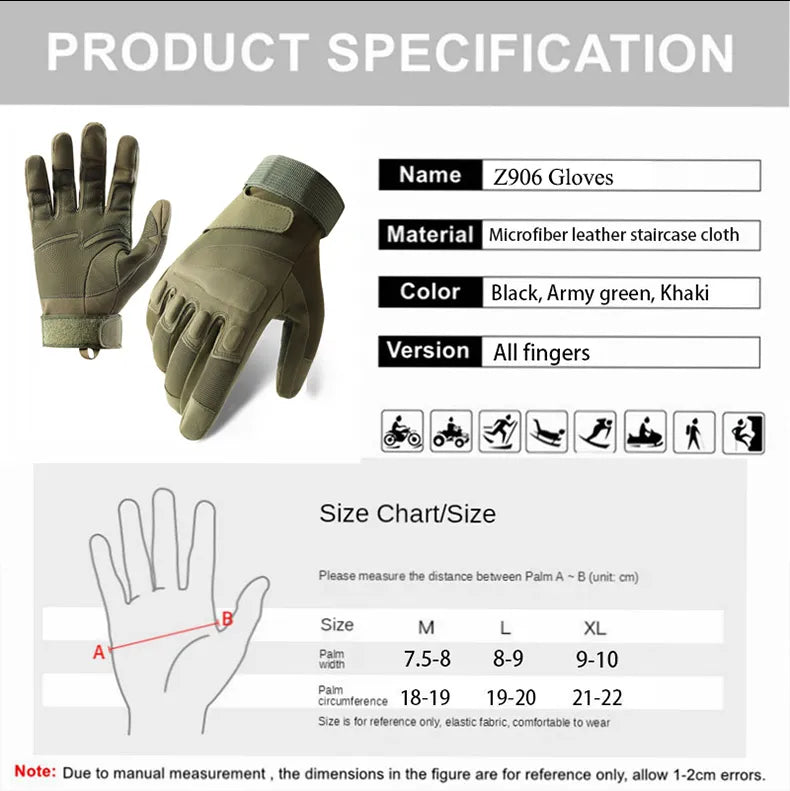 Gants tactiques Gloker
