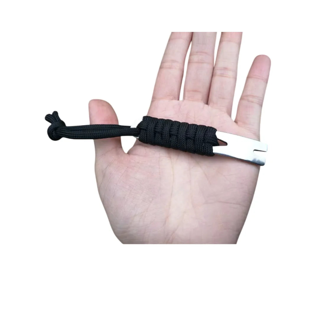 Mini pied de biche EDC Cleto avec para-corde 550