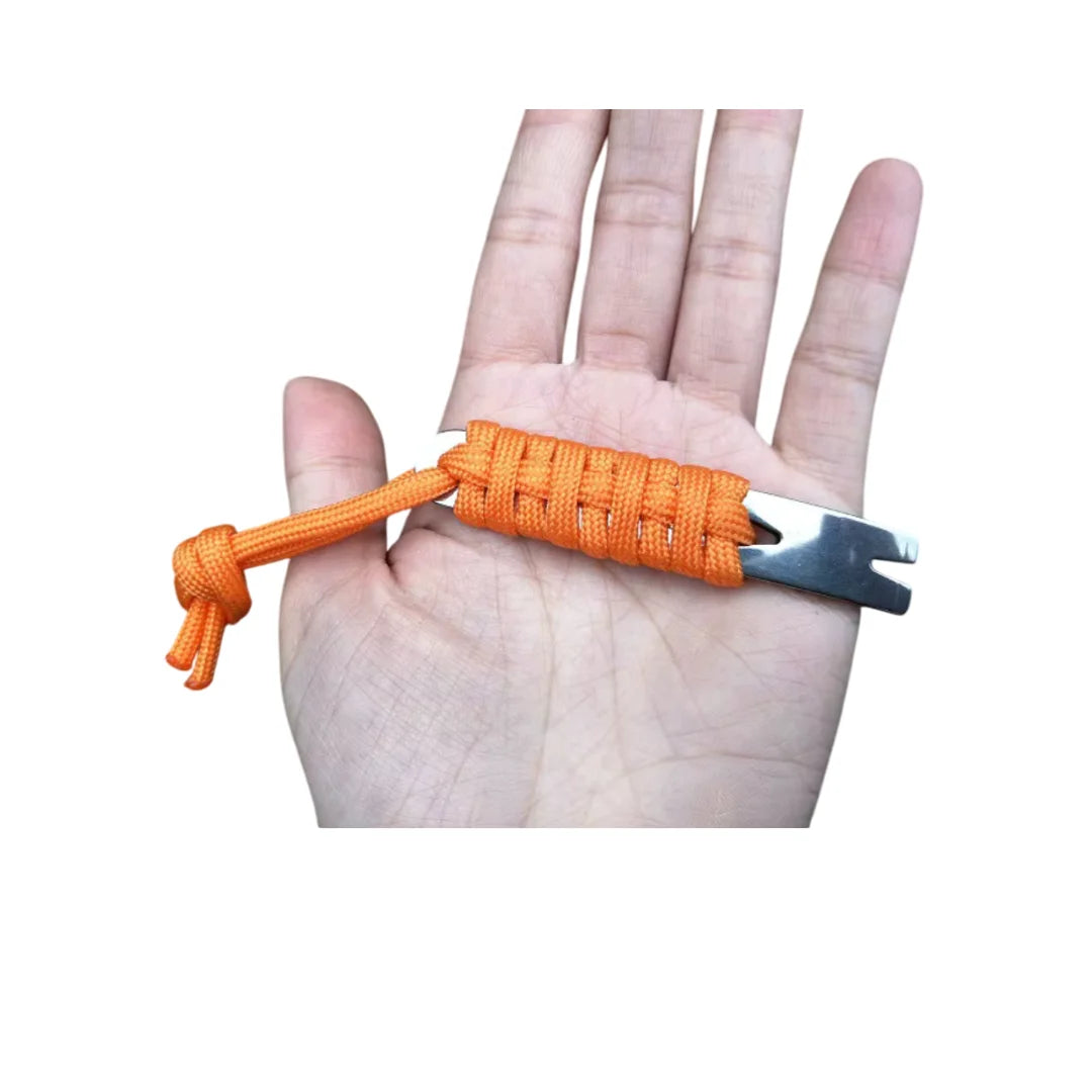 Mini pied de biche EDC Cleto avec para-corde 550