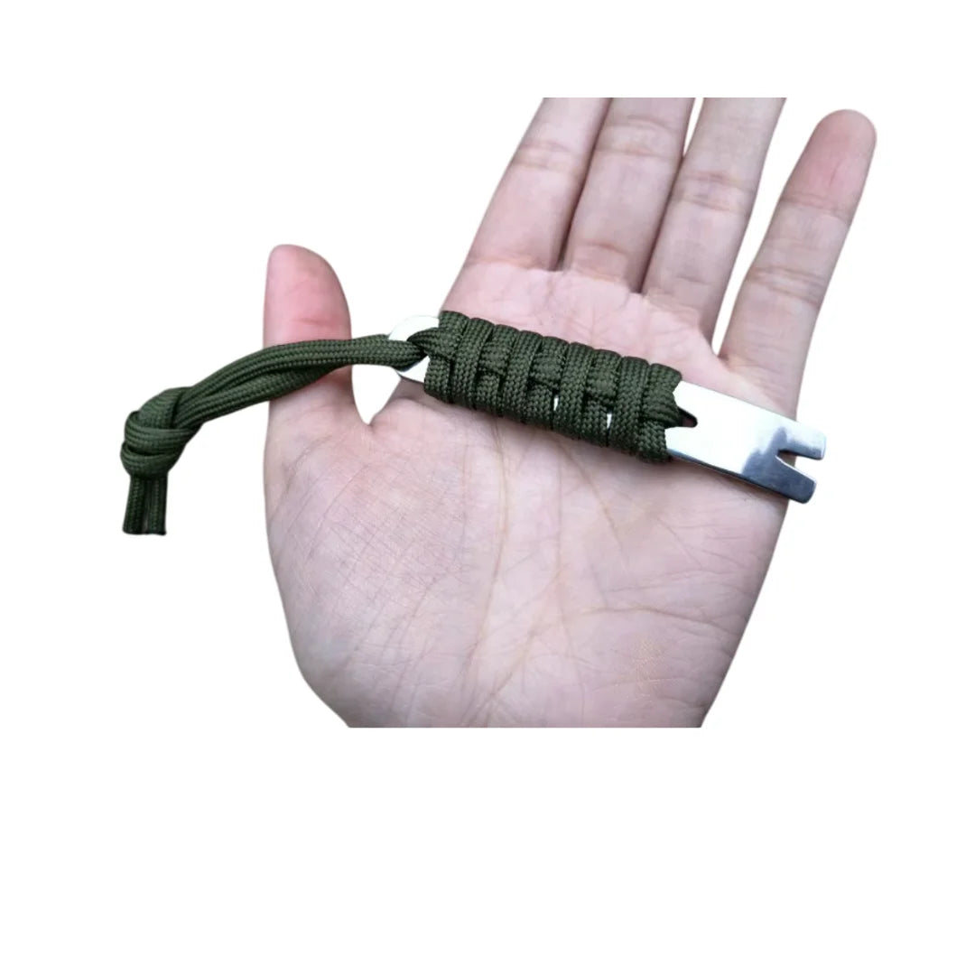 Mini pied de biche EDC Cleto avec para-corde 550