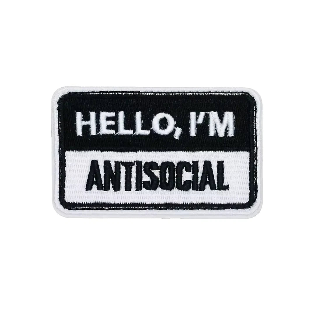 Patch velcro Antisocial
