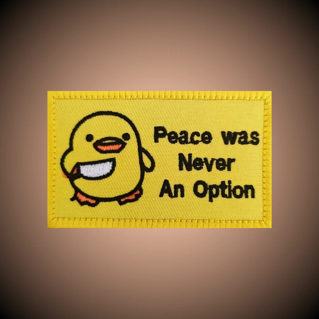 Patch velcro Peace