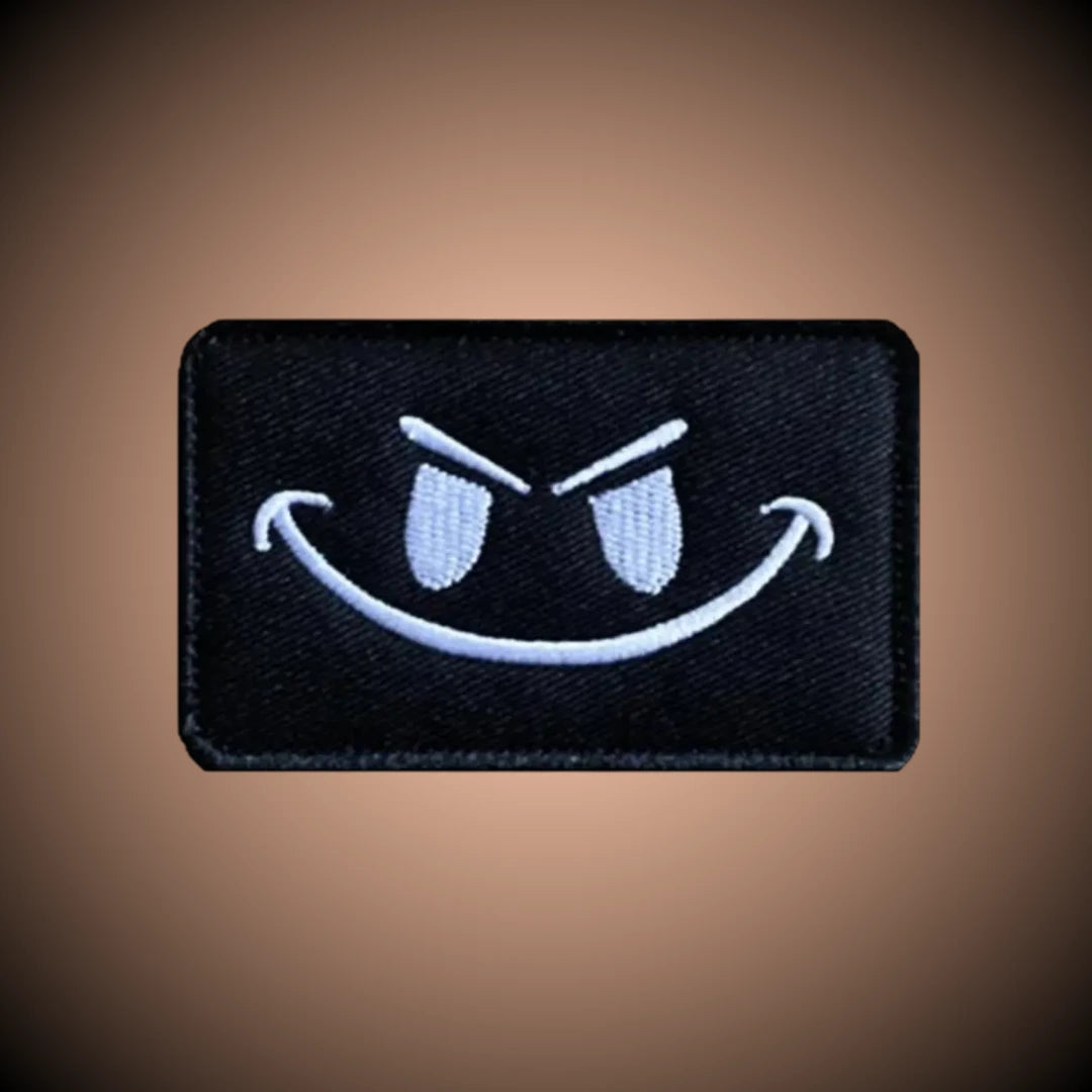 Patch velcro Smiley