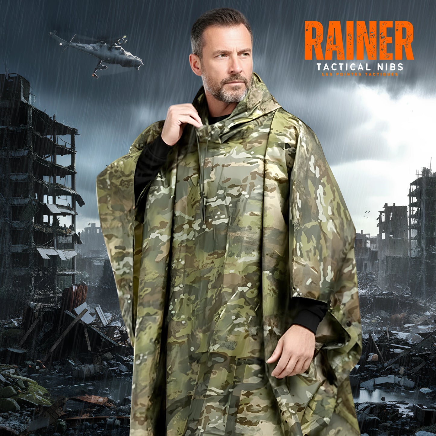 Poncho tactique Rainer