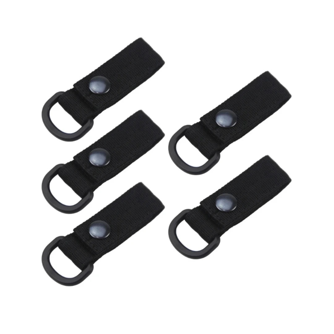 Lot de 5 sangles Molle à bouton pression