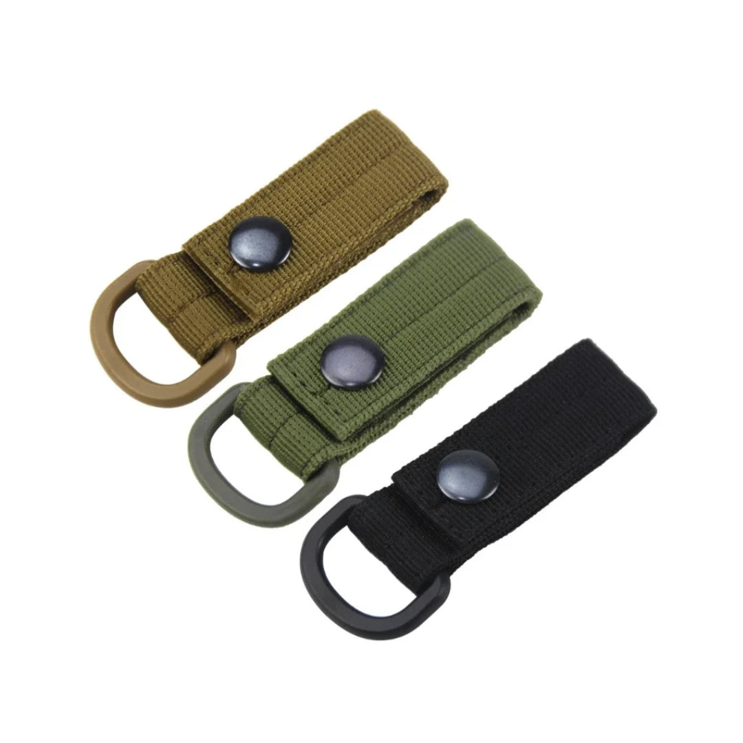 Lot de 5 sangles Molle à bouton pression
