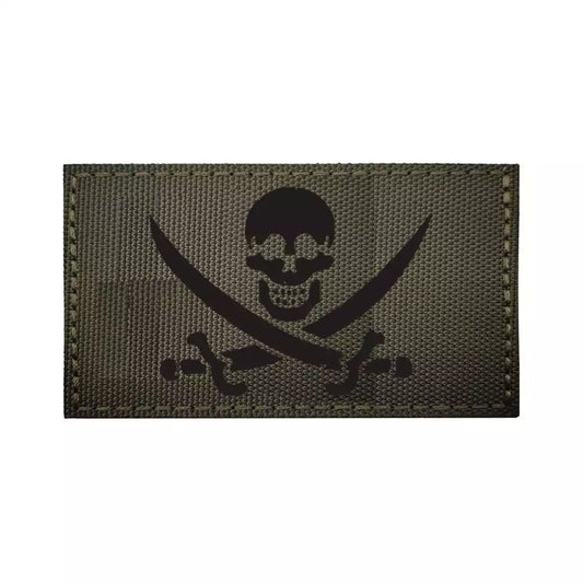 Patch velcro brodé Pirate