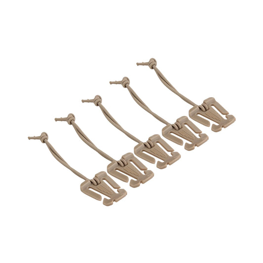 Lot de 5 boucles de fixation Buky