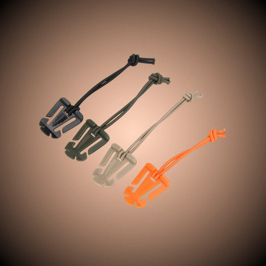Lot de 5 boucles de fixation Buky