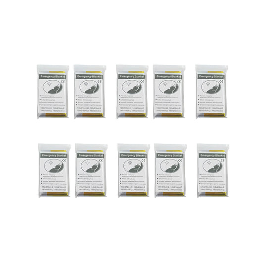 Lot de 5 ou 10 couvertures de survie