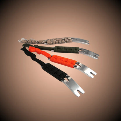 Mini pied de biche EDC Cleto avec para-corde 550