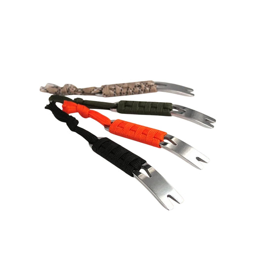Mini pied de biche EDC Cleto avec para-corde 550
