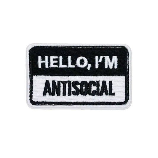 Patch velcro Antisocial
