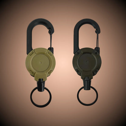 Lot de 2 porte-clés rétractables Mikos