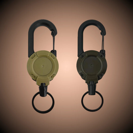 Lot de 2 porte-clés rétractables Mikos