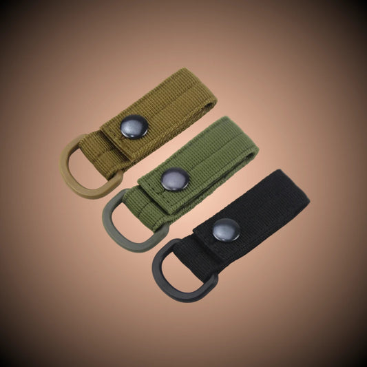 Lot de 5 sangles Molle à bouton pression