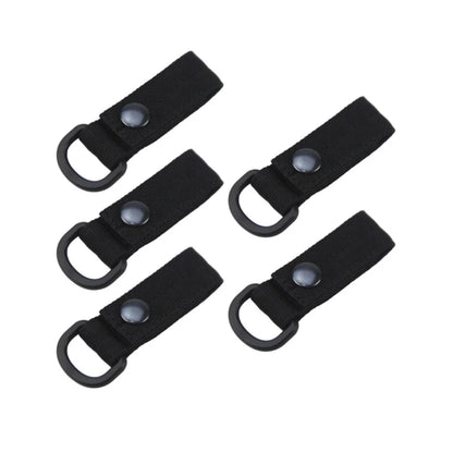 Lot de 5 sangles Molle à bouton pression