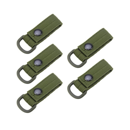 Lot de 5 sangles Molle à bouton pression