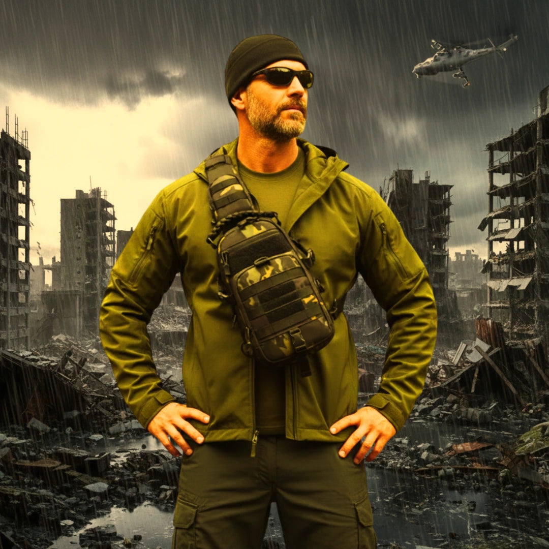 Sac bandoulière tactique Molle Sierra 7L